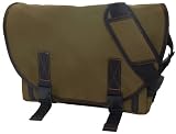 DadGear The Classic Messenger Diaper Bag in Olive