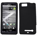 Motorola Droid X Silicon Skin Black Access To Charging And Headset Ports Still Accessible New