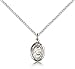 Sterling Silver Blessed Teresa of Calcutta Pendant title=