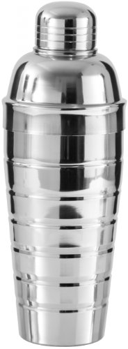 Fackelmann 28270 Cocktail-Shaker, Serie \"Ribber\", Edelstahl Preisvergleich