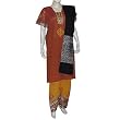 Womens Casual Clothing Cotton Printed Salwar Kamiz Size M (slk381a)