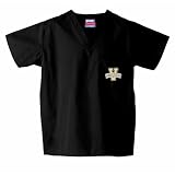 Vanderbilt Commodores Ncaa Classic Scrub 1 Pocket Top (Black) (Medium)