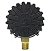 Uniweld G56D 1-1/2-Inch 4000 PSI Oxygen Replacement Contents Gauge with Protective Rubber Gauge Boots