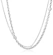 Esprit Damen-Kette LAND OF LIGHT 925 Sterlingsilber 55-58 cm 4411374