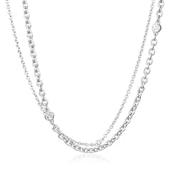 Esprit Damen-Kette LAND OF LIGHT 925 Sterlingsilber 55-58 cm 4411374