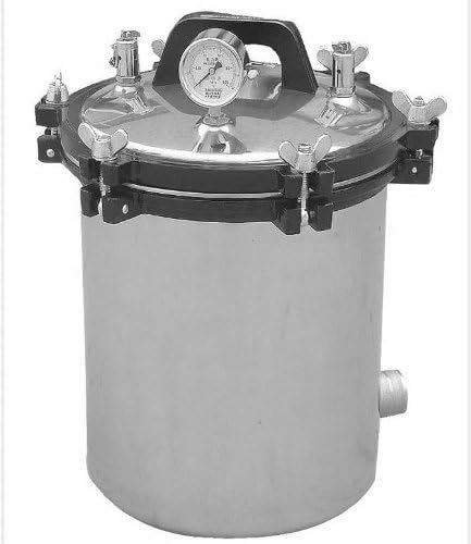 18L Liter Portable Autoclave Steam Sterilizer for Medical Dental Tattoo Professionals by Wholesale Autoclaves Direct