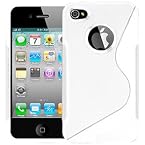 Amzer® TPU Hybrid Case - White for iPhone 4 / 4S