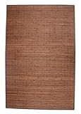 Chesapeake Chocolate Bamboo 5-Foot by 8-Foot Area Rug