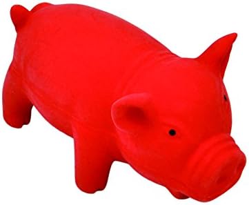 WoofMeow Squeaker Pig Dog Chew Toy Medium