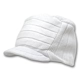 White Winter Flat Top Jeep Cap Hat