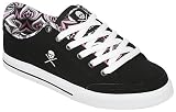 C1RCA ALW50 Women's Skateboard Shoes - Black / White Pucci