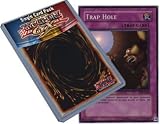 Yu Gi Oh : LOB-E046 Unlimited Edition Trap Hole Super Rare Card - ( Blue-Eyes White Dragon YuGiOh Single Card )