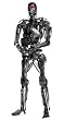 Reel Toys 18 Inch Light-Up Eyes Poseable Action Figure Terminator 2 T-800 Endoskeleton