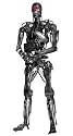 Reel Toys 18 Inch Light-Up Eyes Poseable Action Figure Terminator 2 T-800 Endoskeleton