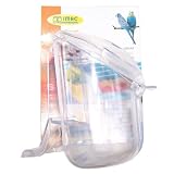 Imac Bird Feeder Clear Bird Food Holder