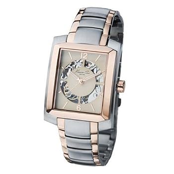 Kenneth Cole Men's Time Sensitive Semi Skeleton Automatic Metal Band Watch Model KC3798