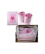 Girl's 3-Piece Flower Bedding Set - one color, one size