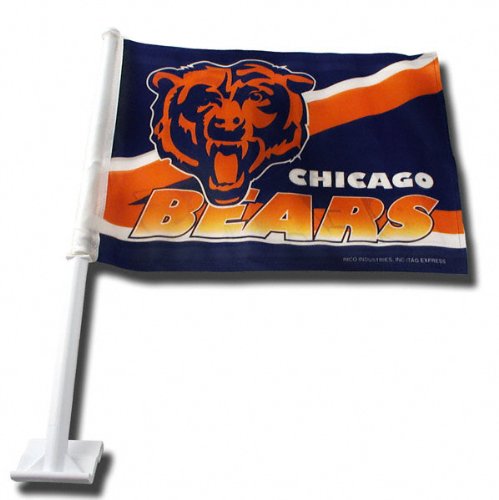 Chicago Bears Car Flag