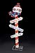 48" Glitter Gel Snowman 3-Post Lighted Sign Christmas Yard Art