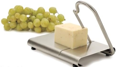 Rsvp Endurance Stainless Steel Cheese Slicer Cutter & Serving Board