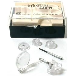 Eyeglass Loupe Magnifier 5X Power Magnification Optical