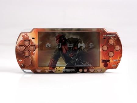 HELLBOY PSP (Slim) Dual Colored Skin Sticker, PSP 2000