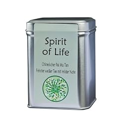 Tee "Spirit of Life" - hochwertiger Wei�er Tee, Chinesischer Pai Mu Tan, 1er Pack (1 x 50g Dose)