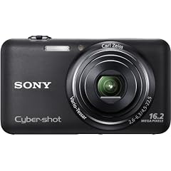 Sony DSC-WX7B Digitalkamera (16 Megapixel, 5-fach opt. Zoom, 3D-Schwenkpanorama, 10 Bilder/Sek., 7,1 cm (2,8 Zoll) Display) schwarz