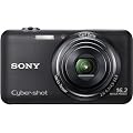 Sony DSC-WX7B Digitalkamera (16 Megapixel, 5-fach opt. Zoom, 3D-Schwenkpanorama, 10 Bilder/Sek., 7,1 cm (2,8 Zoll) Display) schwarz