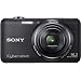 Sony DSC-WX7B Digitalkamera (16 Megapixel, 5-fach opt. Zoom, 3D-Schwenkpanorama, 10 Bilder/Sek., 7,1 cm (2,8 Zoll) Display) schwarz