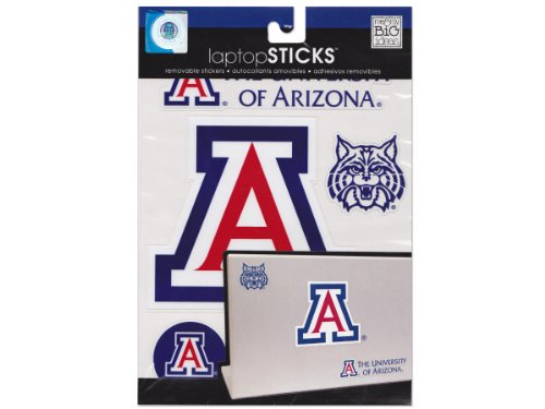 me & my BIG ideas laptopSTICKS Removable Laptop Stickers, Arizona Wildcats