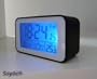 Funkuhr mit Thermometer Funkwecker wecker (sn4491) in schwarz
