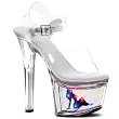 Ellie Shoes Women's 709-FAIRY 7" Pointed Stilletto w/Light Up Truckgirl