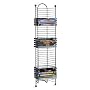 Atlantic Nestable 63712034 38 DVD/BluRay/Games Tower (Gunmetal)