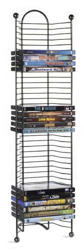 Atlantic Nestable 63712034 38 DVD/BluRay/Games Tower (Gunmetal)