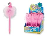 Flashing Flamingo Bobble Head Pen