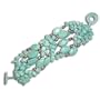 Amazonite and Grey Pearl Multi-strand Bracelet by Sajen