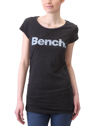 Bench Damen T-Shirt Deck Star, black marl, L, BLGA1766_BK012X-BL149 Preisvergleich