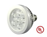 HitLights LED PAR30 Dimmable 8 Watt Warm White Spot Lighting Bulb, Replacement of 60 Watt Recess Light or Track Lighting, UL Listed, 5 Year Warranty