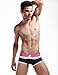 SEOBEAN Mens Low Rise Sexy Swimwear Boxer Brief Trunks 2209