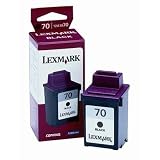 Compatible Lexmark 70 Ink Cartridge. COMPATIBLE Lexmark 70 Ink Cartridge (Lexmark 12A1970). Black Standard Capacity Inkjet Cartridge. Lexmark Compatible COM-12A1970 Fits printer models: 3200/5000/5100/5700/5770/7000/7200/7200V, Color Jetprinter, Optra Color 40/45, Z11/Z31/Z42/Z43/Z45/Z45se, ZZ51/Z52/Z53/Z54/Z54se/Z80/Z82, X63/X73/X83/X125/125pro/X4250/X4270