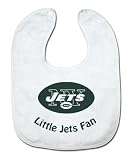 NFL New York Jets White Snap Bib with Team Logo
