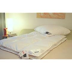 Billerbeck 5541970001 Daunendecke E03 Colina Kassette II, 135 / 200 cm wei�
