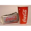 50 Pappbecher original Coca Cola 0,4 L Becher Trinkbecher