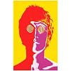 John Lennon - Psychedelic - Avedon - Beatles 11x17 Poster