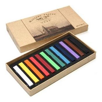 [全１２色セット]MASTERS PASTEL 12色セット カラーチョーク パステルチョーク