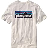 (パタゴニア)patagonia M'S P-6 LOGO T-SHIRT 52053 WHI White.(725) S