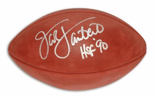 JACK LAMBERT SIGNED AUTOGRAPHED FOOTBALL OFFICIAL NFL GAME BALL PITTSBURGH STEELERS COA + HOLOGRAM
