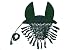 Derby Originals Fly Veils/Ear Nets, Hunter Green, Full Size