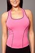 Womens Sport Tank with Built-in Bra by City Lights in your choice of color